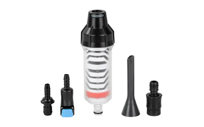 Aquamira, Frontier Max, Filtration System, Includes Worldwide Red Filter, Black and Gray