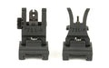 A.R.M.S., Inc., Sight, Fits Picatinny, Polymer Front and Rear Folding, Black