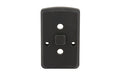 Arisaka Defense, Optic Plate, Anodized Finish, Black, Fits Arisaka Offset Optic Mount, For Trijicon RMR, SRO, Holosun 407C, 507C, 508T, Swampfox Kingslayer, Liberty, Justice