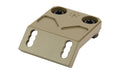 Arisaka Defense, Offset Light Mount, For SureFire Scout Light Weapon Lights, Fits MLOK Sig Sauer MCX, Anodized Finish, Flat Dark Earth