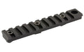 Arisaka Defense, Rail Slider, Picatinny Rail M-Lok, 3 Slot, Fits M-LOK, Integrated QD Mount, Anodized Finish, Black