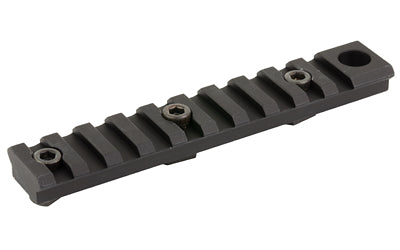 Arisaka Defense, Rail Slider, Picatinny Rail M-Lok, 3 Slot, Fits M-LOK, Integrated QD Mount, Anodized Finish, Black