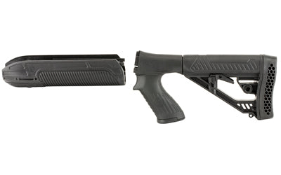 Adaptive Tactical, EX Performance Stock Kit, Fits Remington 870 12 Gauge, Forend and M4 Style Stock, Black