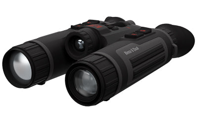 ATN Corp, Binox 6, Laser Rangefinder, Thermal Binocular, Dual Multispectral, 5.5-44X Magnification, 35mm Objective, Black, Includes Carry Case and Charging Cable