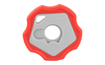 Real Avid, Tool, 1911 Smart Wrench, Rubber/Plastic Construction, Fits 1911 Barrel Bushing, Red & Grey Finish