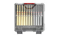 Real Avid, Accu-Punch, 11 Piece Punch Set (7 Brass/4 Steel), Includes Case