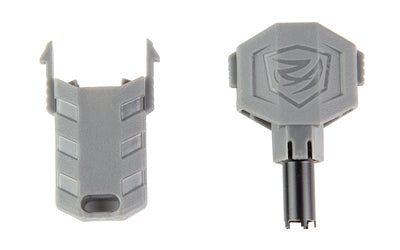 Real Avid, AR15 Front Sight Adjuster Pro, For Adjusting AR15 Style Front Sights, Gray