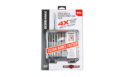 Real Avid, Bore-Max Speed Jags and Patches, Set of 10, Multi Cal Jags and Patches