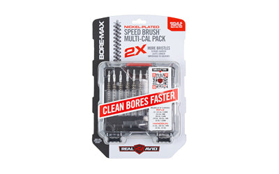 Real Avid, Bore-Max Speed Brushes, Set of 10, Multi Cal Brushes