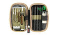 Real Avid, Real Avid, Gun Boss, AR15 Cleaning Kit, Threaded Rods, T-Handle, Brushes, Cleaning Picks, 3-In-1 Bore Illuminator, Pin Punch, Safety Flag, Star Chamber Cleaning Pads, Cleaning Patches, Includes Zippered Case With Ballistic Nylon Shell
