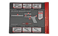 Real Avid, Smart Mat for Glock, Cleaning Mat