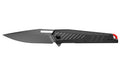 Real Avid, RAV-5, Folding Knife, Plain Edge, Matte Finish, Black, Aluminum Handle, 3.4" Blade Length, 7.6" Overall Length, Liner Lock, Stainless Steel
