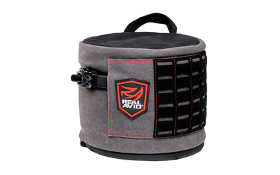 Real Avid, Ratchet Rest, Shooting Bag, Black and Gray, Front Bag, Large, Adjustable