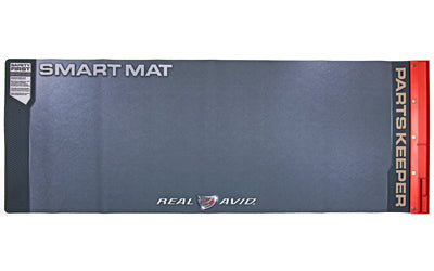 Real Avid, Mat, Smart Long Gun Cleaning Mat, Parts Keeper Tray, Magnetic Compartment, Oil/Solvent Resistant Coating, 43" x 16"