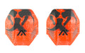AXIL, MX Plate, Fits MX Pro/Electronic/Passive Earmuffs, Biohazard Red
