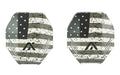 AXIL, MX Plate, Fits MX Pro/Electronic/Passive Earmuffs,, Freedom American Flag Print
