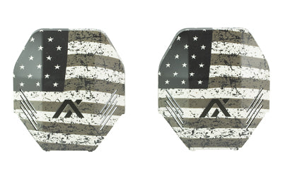 AXIL, MX Plate, Fits MX Pro/Electronic/Passive Earmuffs,, Freedom American Flag Print