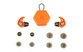 AXIL, X30i, Earplugs, Blaze Orange, Includes (3) Silicon Tips, (2) Foam Tips and Pocket Carry Case