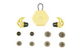 AXIL, X30i, Earplugs, Desert Tan, Includes (3) Silicon Tips, (2) Foam Tips and Pocket Carry Case