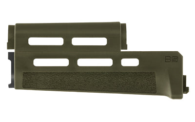B5 Systems, AK Handguard, Standard Length, MLOK Compatible, Fits Standard AKM Pattern Stamped Receivers, Matte Finish, Olive Drab Green