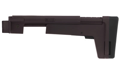 B5 Systems, AK Stocked Fixed, Fits AKM Pattern Stamped Receivers, Matte Finish, Plum