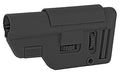 B5 Systems, Collapsible Precision Stock, Black, Medium Length Cheek Riser
