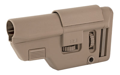 B5 Systems, Collapsible Precision Stock, Flat Dark Earth, Short Length Cheek Riser