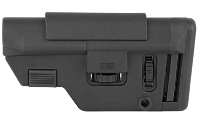 B5 Systems, Collapsible Precision Stock, Stock, Black, Long Length Cheek Riser