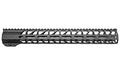 Battle Arms Development, 15" Workhorse Handguard, MLOK, Free-Float, Fits AR Rifles, Black
