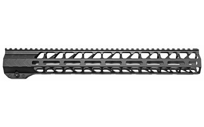 Battle Arms Development, 15" Workhorse Handguard, MLOK, Free-Float, Fits AR Rifles, Black