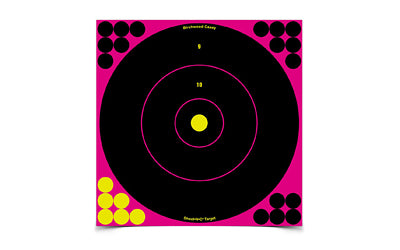 Birchwood Casey, Shoot-N-C Target, Round Bullseye, 12", 5 Targets