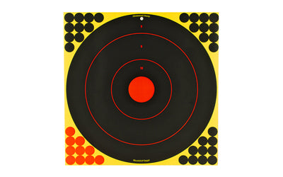 Birchwood Casey, Shoot-N-C, Bullseye Target, 17.25", 5 Targets