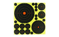 Birchwood Casey, Shoot-N-C Target, Deluxe Variety Kit, 40-1" Pasters, 24-2", 8-3", 4-6", 4-8" Bullseye Targets, with Target Stand