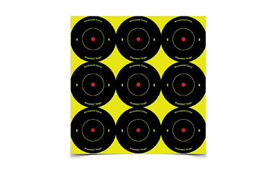 Birchwood Casey, Shoot-N-C Target, Round Bullseye, 2", 108 Targets