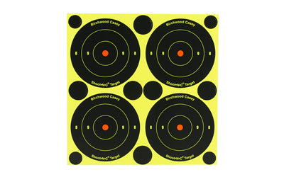 Birchwood Casey, Shoot-N-C Target, Round Bullseye, 3", 48 Targets