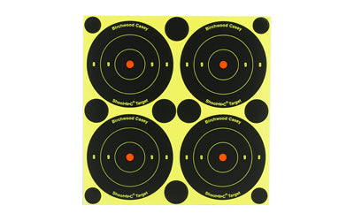 Birchwood Casey, Shoot-N-C Target, Round Bullseye, 3", 240 Targets