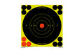 Birchwood Casey, Shoot-N-C Target, Round Bullseye, 6", 60 Targets