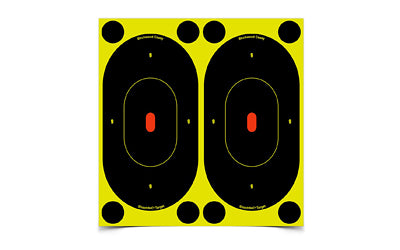 Birchwood Casey, Shoot-N-C Target, Oval Silhouette, 7", 12 Targets