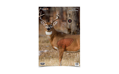 Birchwood Casey, Pregame Target, Target With Visible Vitals, Deer,16.5x24, 3 Targets