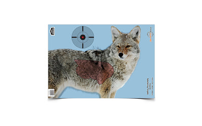 Birchwood Casey, Pregame Target, Target With Visible Vitals, Coyote, 16.5x24, 3 Targets