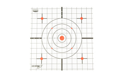 Birchwood Casey, Eze-Scorer, 12" x 12" Thermal Sight-In Target, 4 Targets, Includes (4) 3" Thermal Signatures