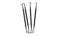 Birchwood Casey, Firearm Cleaning Picks, 4-Pack, Nylon