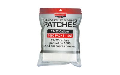 Birchwood Casey, Patches, .17-.22 Caliber, 1" Square, 1,000 Pack