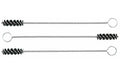 Birchwood Casey, Looped Handle 9" Nylon Pistol Brushes, Fits 38/357/9MM, 3 Pack