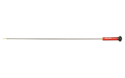 Birchwood Casey, Premium Carbon, One Piece Cleaning Rod, 30", For .22-.264 Caliber Bores, Black/Red