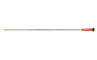 Birchwood Casey, Premium Carbon, One Piece Cleaning Rod, 36", For 10/12/16/20 Gauge Shotguns, Black/Red