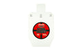 Birchwood Casey, AR500 Gong, 1/3 IPSC Silhouette Target, Double Hang Hole, Powder Coat, White