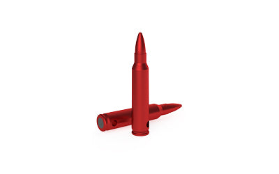 Birchwood Casey, DURACAP Training Rounds, 223/5.56 NATO, Aluminum Construction, Anodized Finish, Red, 6 Pack