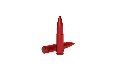 Birchwood Casey, DURACAP Training Rounds, 300 Blackout, Aluminum Construction, Anodized Finish, Red, 6 Pack