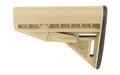 Bravo Company, Mod 3 Stock, Fits Mil Spec Buffer Tube, Flat Dark Earth